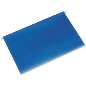 AbilityOne 7530013576856 SKILCRAFT Hanging File Folder - Legal - 8 1/2" x 14" Sheet Size - 2" Expansion - 1/5 Tab Cut - 11 pt. Folder Thickness - Paperboard - Blue - 1 / Box