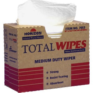 AbilityOne 7920014487053 SKILCRAFT Medium-Duty Wiping Towel - Towel - 150 / Box - White