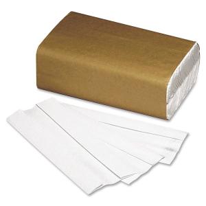 AbilityOne 8540014940909 SKILCRAFT C-Fold Paper Towel - White - Paper - Absorbent, Soft, Chlorine-free - For Restroom - 2400 / Carton