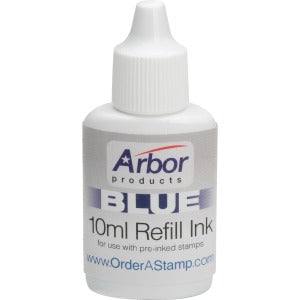 AbilityOne 7510012073959 SKILCRAFT AccuStamp Refill Ink - 1 Each - Blue Ink - 0.35 fl oz