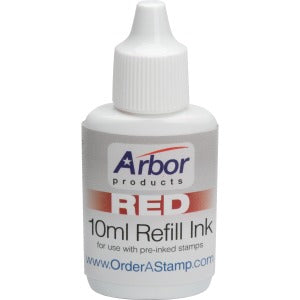 AbilityOne 7510012073960 SKILCRAFT AccuStamp Refill Ink - 1 Each - Red Ink - 0.35 fl oz