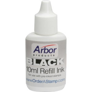 AbilityOne 7510012073961 SKILCRAFT AccuStamp Refill Ink - 1 Each - Black Ink - 0.35 fl oz