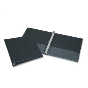 AbilityOne 7510012784130 SKILCRAFT Loose-leaf General Use Round Ring Binder - Letter - 8.5" x 11" - 2" Capacity - 1 Each - Black