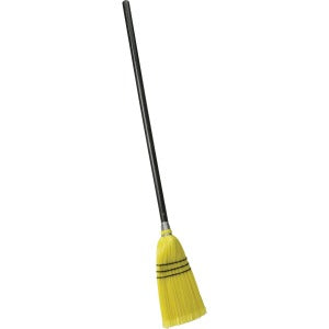 AbilityOne 7920015727349 SKILCRAFT Natural Lobby Broom - Polypropylene Bristle - 32" x 0.75" Diameter Wood Handle - 1 / Each