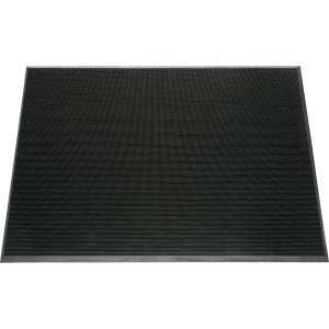 AbilityOne 7220015826248 SKILCRAFT 7220-01-582-6248 Entry Scraper Mat - Floor - 72" Length x 36" Width x 0.62" Thickness - Vinyl - Black