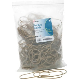 AbilityOne 7510015783512 SKILCRAFT 7510015783512 Sterling Grade Rubber Band - Size: 117 - 1 Bag - Natural