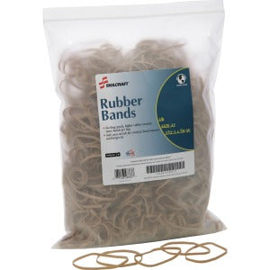 AbilityOne 7510015783513 SKILCRAFT 7510015783513 Sterling Grade Rubber Band - Size: 33 - 1 Bag - Natural