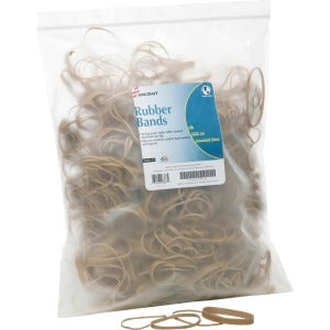 AbilityOne 7510015783514 SKILCRAFT 7510015783514 Sterling Grade Rubber Band - Size: 54 - 1 Bag - Natural