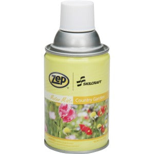 AbilityOne 6840013684789 SKILCRAFT Zep Meter Mist Refill - Aerosol - Country Garden - 60 Day