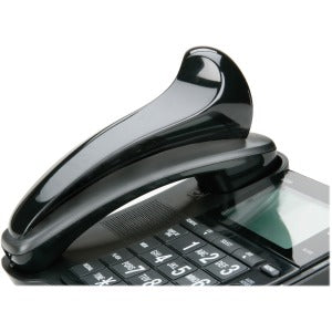 AbilityOne 7520015923859 SKILCRAFT Telephone Shoulder Rest - Self-adhesive - 2" x 7" x 2.5" - Black
