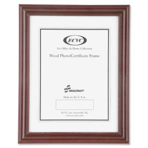 AbilityOne 7105013579978 SKILCRAFT Cherry Wood Frames - 8" x 10" Frame Size - Wall Mountable - Vertical, Horizontal - 1 Dozen - Wood - Cherry