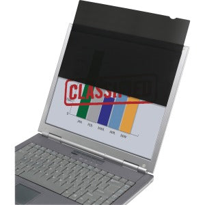 AbilityOne 7045015995286 SKILCRAFT LCD Monitor Privacy Filters Black - For 21.5"Notebook, Monitor