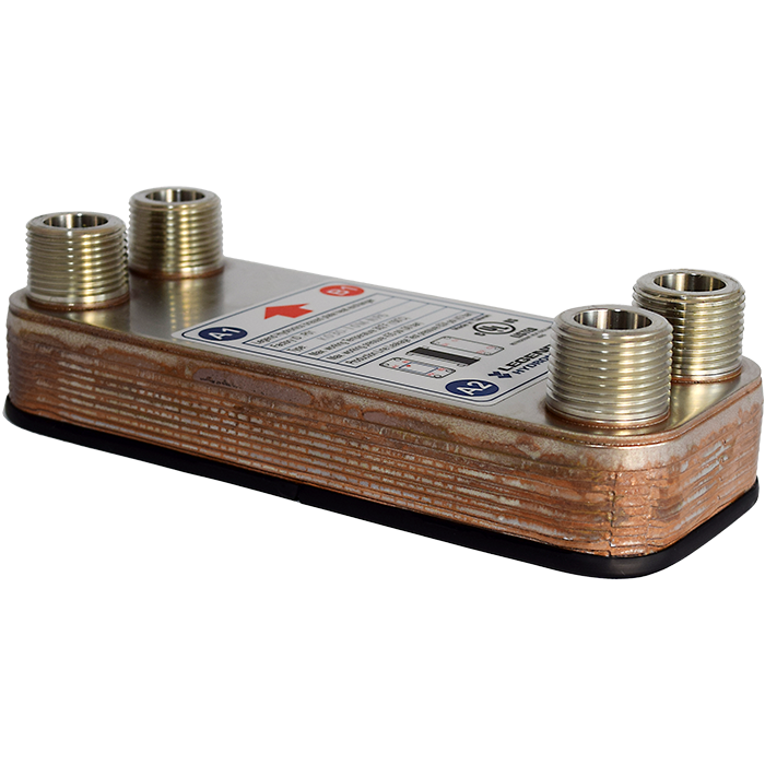 Legend Valves 807-031 3/4" Stainless Steel 10 Plate (40M BTU/H) Compact Heat Exchanger