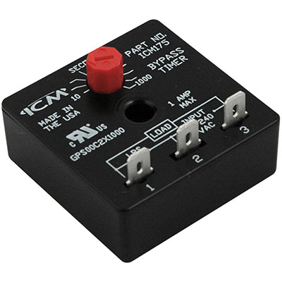 ICM Controls ICM175B Bypass Timer (10-1000 Second Adjust. Delay)