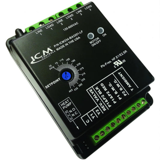 ICM Controls ICM ICM334C-LF Head Pressure Control-Low Ambient 3-Phase