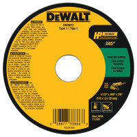 Dewalt DW8072 Type 1 Hp Masonry Cutting Wheels