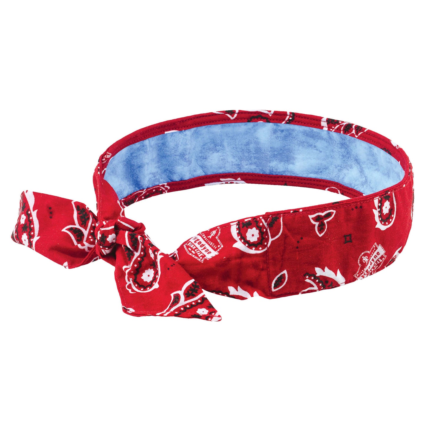 Chill-Its 6700CT  Red Western Evap. Cooling Bandana - PVA - Tie