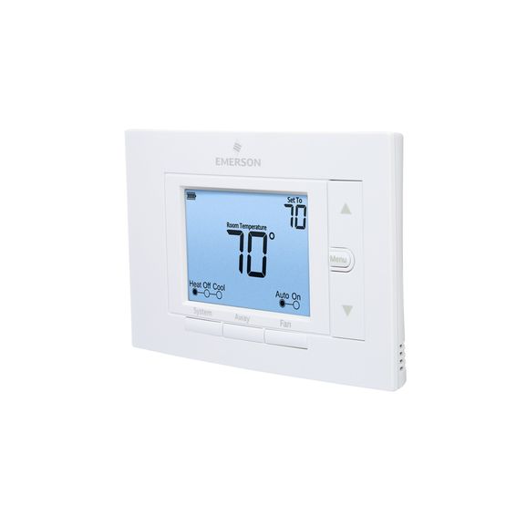 White Rodgers 1F85U-42NP 5" Display Universal Non-Programmable Thermostat, 4 Heat/2 Cool