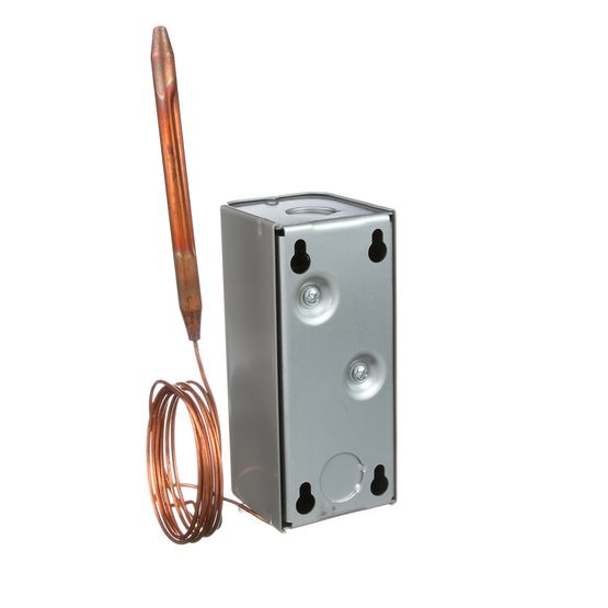 White Rodgers 1609-90 Refrigeration Temperature Control, -20F To 50F Range, for 2 Circuit Hook-ups (8' Capillary)