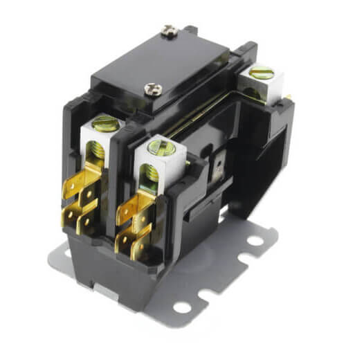 White Rodgers 94-388 1 Pole Contactor, 24 VAC Coil, 50/60 Hz, 30 Amp Contacts. Coil Data: 16.5 Ohms DC Resistance, 208 mA