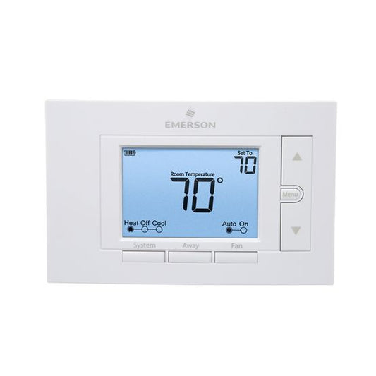 White Rodgers 1F85U-22NP 5" Display Universal Non-Programmable Thermostat, 2 Heat/2 Cool