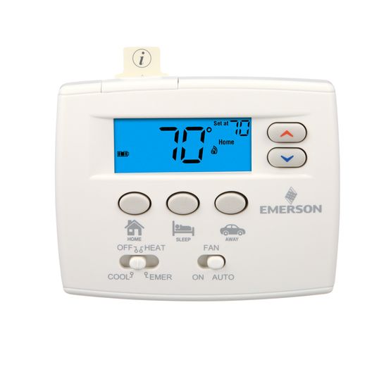 White Rodgers 1F89EZ-0251 Non-Programmable Thermostat, 2 Heat/ 1 Cool