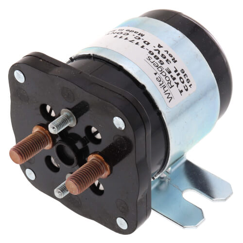 White Rodgers 586-117111 Solenoid, SPNO, 36 VDC Isolated Coil, Normally Open Continuous Contact Rating 200 Amps, Inrush 600 Amps