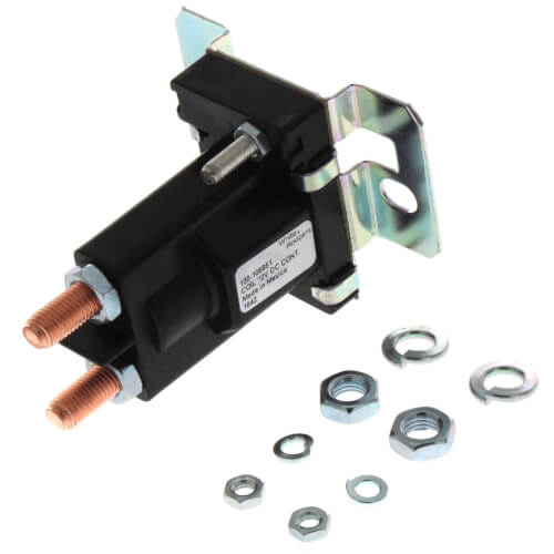 White Rodgers 120-105851 Solenoid w/ Normally Open Continuous Contact Rating 100 Amps (12 VDC Grounded Coil)