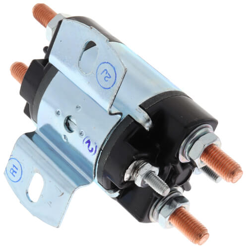 White Rodgers 124-314111 Solenoid w/ Continuous Duty, 24 VDC Isolated Coil, Normally Open, Contact Rating 100 Amps