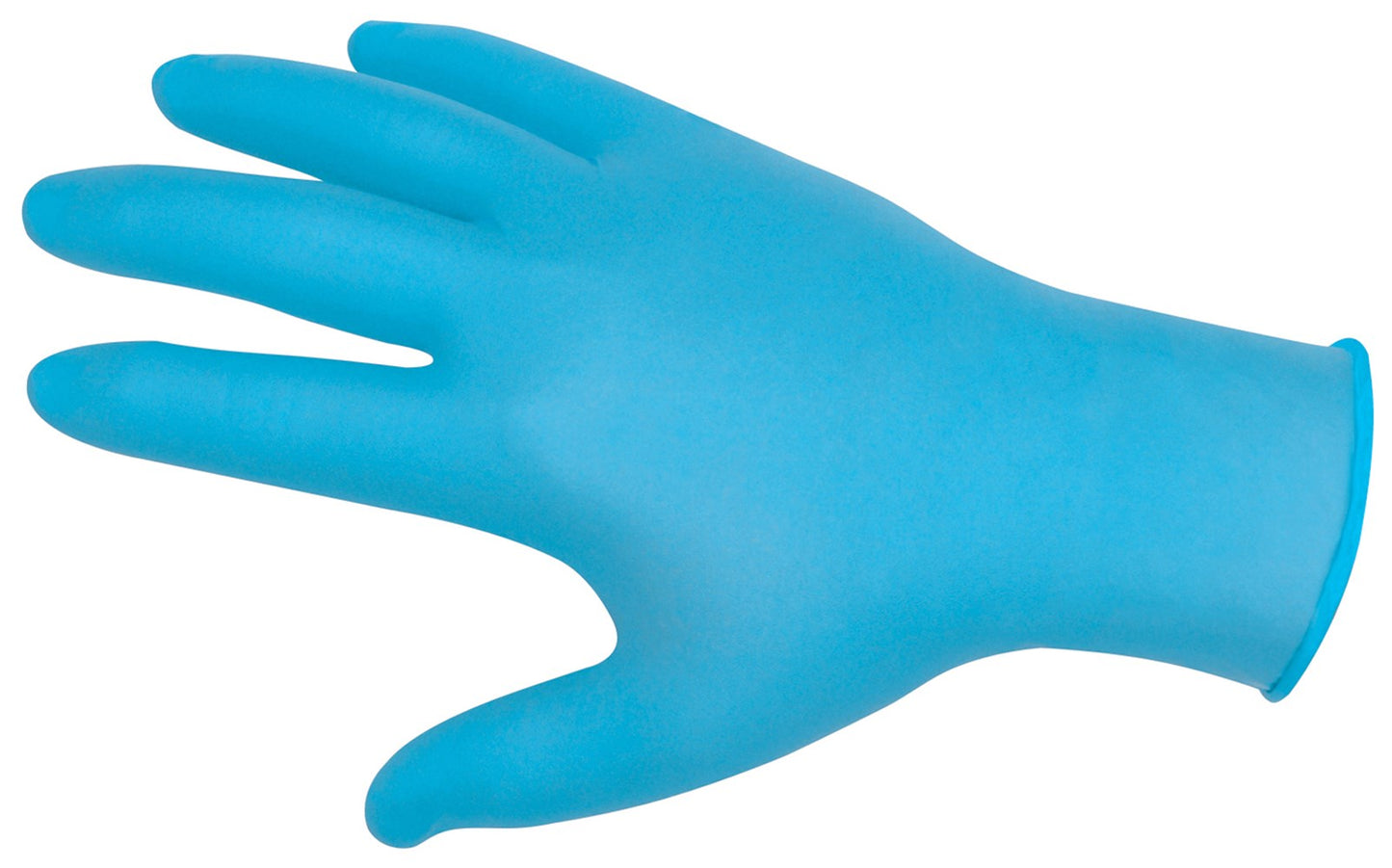 MCR Safety 7010M 4 mil (4.4 g) ChemTech™ Gloves Powder Free Disposable Nitrile/Vinyl Industrial Food Service Grade Smooth Finish 9.5 Inches Blue (1 CS)