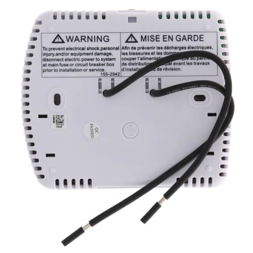 White Rodgers 1E65-144 Electronic Digital Line Voltage Thermostat, Non-Programmable