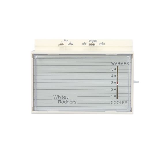 White Rodgers 1F51N-619 Single Stage Setpoint Thermostat (0H/1C)