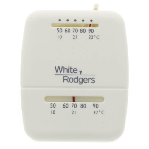 White Rodgers 1C21-101 Single-Stage Snap-Action Low voltage room thermostat (Cool Only)