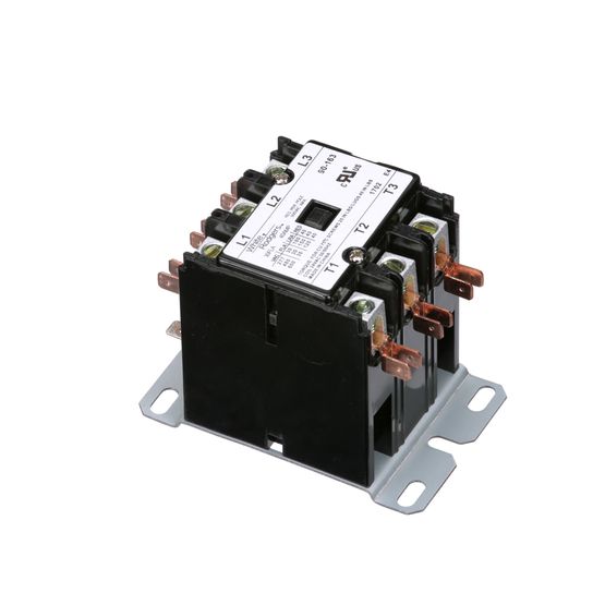 White Rodgers 90-165 3 Pole Contactor, 208/240 VAC Coil, 30 Amp Contacts, 720 Ohms DC Resistance, 19 mA