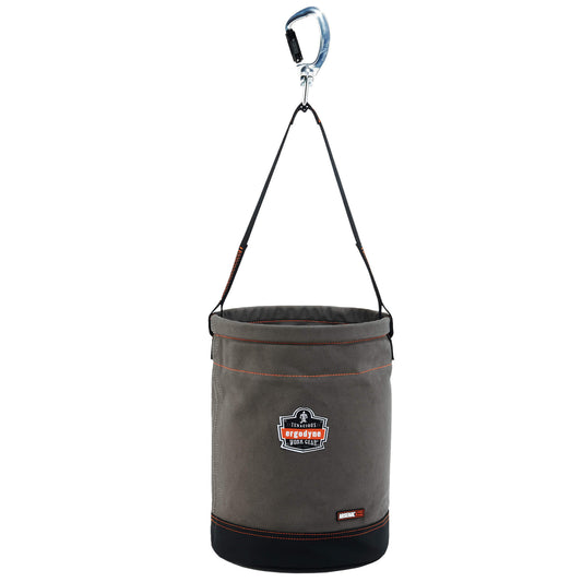 Arsenal 5940 L Gray Swiveling Carabiner Canvas Hoist Bucket