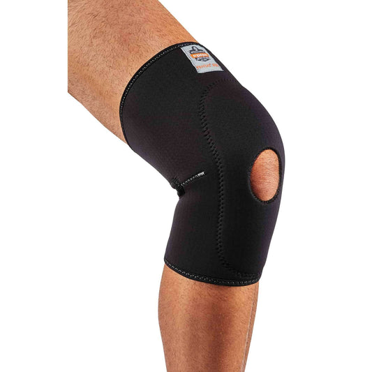 ProFlex 615 M Black Knee Sleeve w/ Open Patella/Anterior Pad