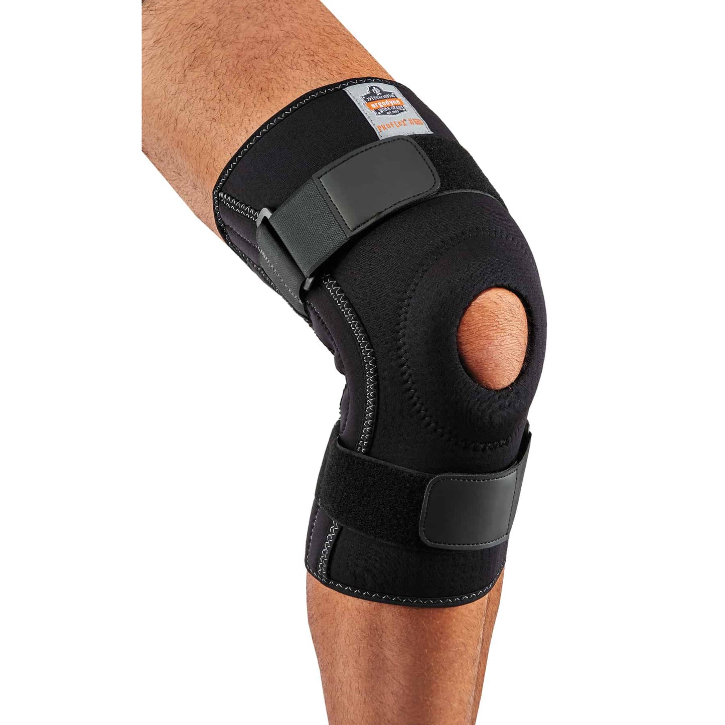 ProFlex 620 L Black Knee Sleeve w/ Open Patella/Spiral Stays