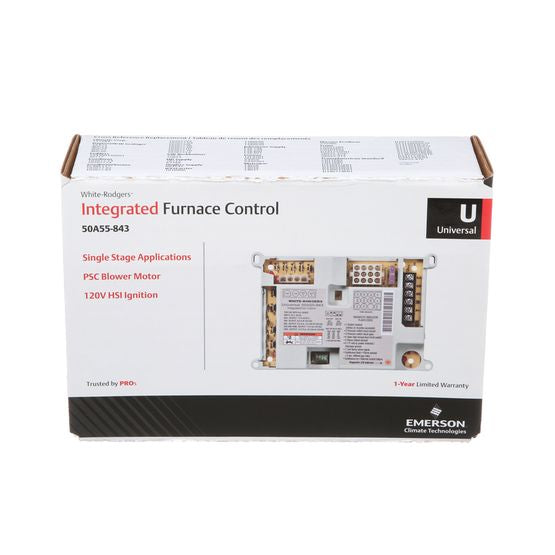 50A55-843, Integrated Furnace Controls Universal Replacement