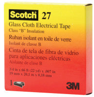 3M 7000005814 3M Electrical Scotch® Glass Cloth Electrical Tapes 27