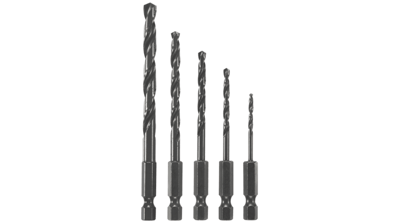 Bosch BL5IM 5Pc Impact Black Oxide Drill Bit Set