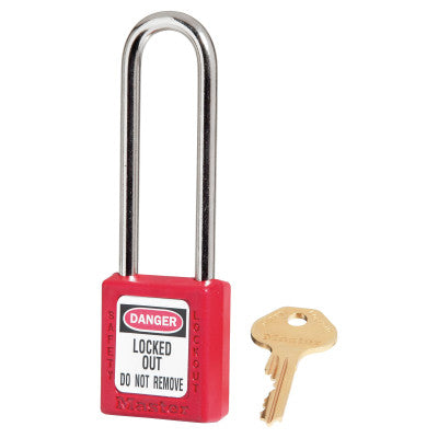 Master Lock 410KALTRED Master Lock Red Zenex Safety Padlocks