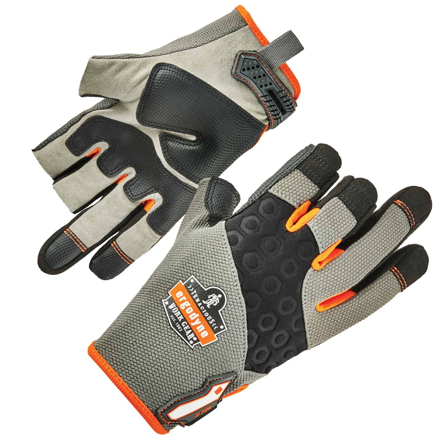 ProFlex 720 L Gray Heavy-Duty Framing Gloves