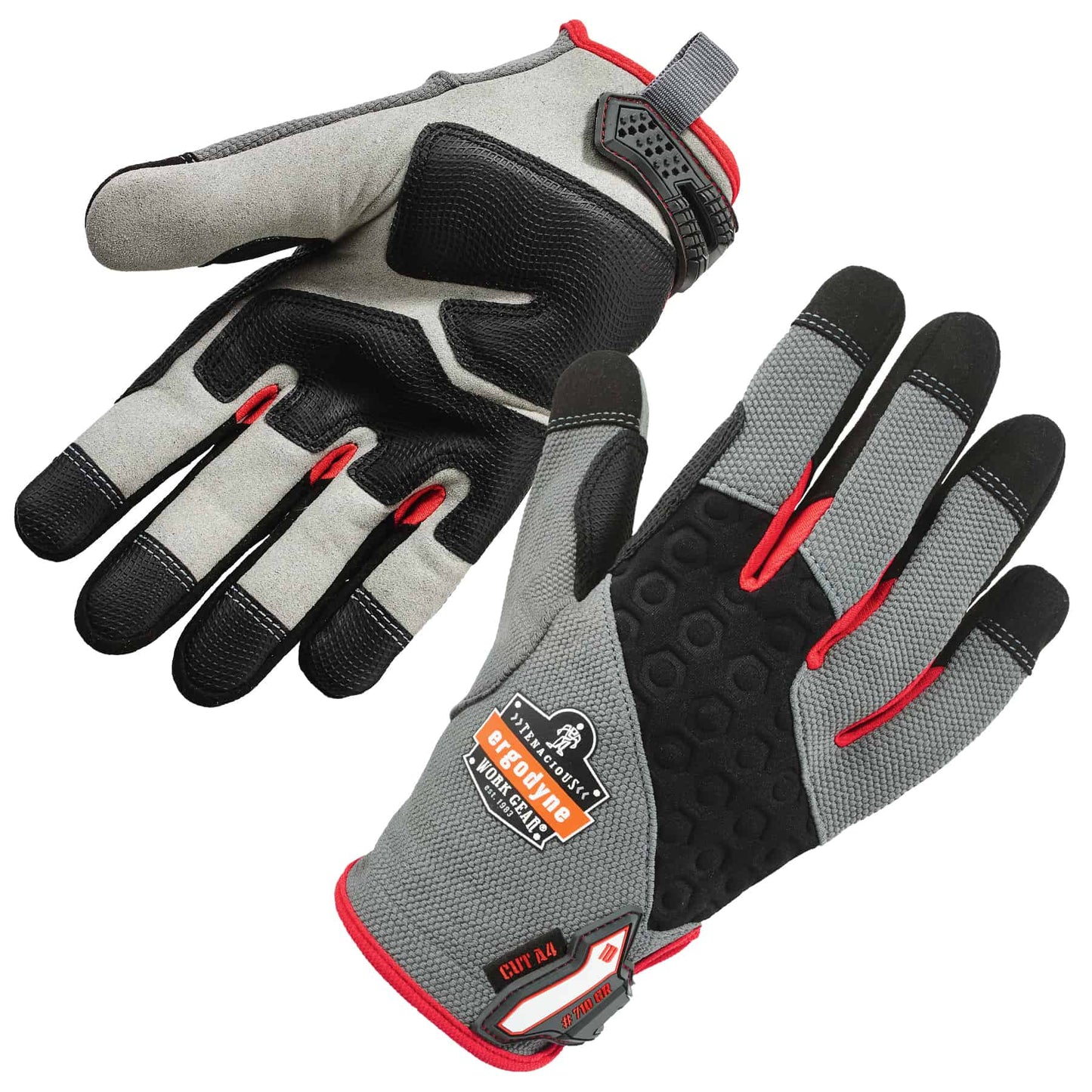 ProFlex 710CR S Gray Cut-Resistant Trades Gloves