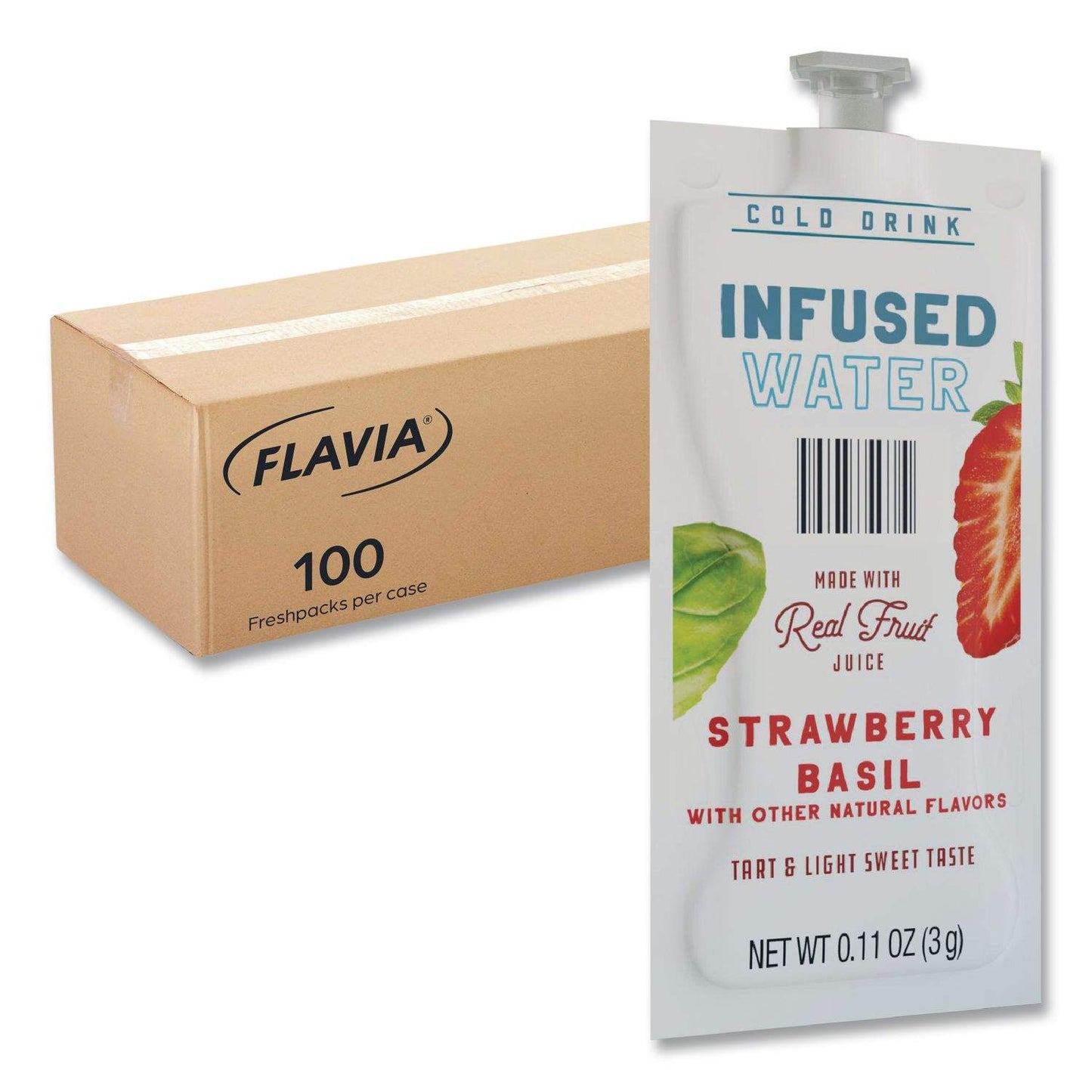 Flavia LAV48053 Strawberry Basil Infused Water Freshpack