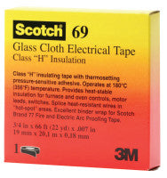 3M 7000005818 3M Electrical Scotch® Glass Cloth Electrical Tapes 69