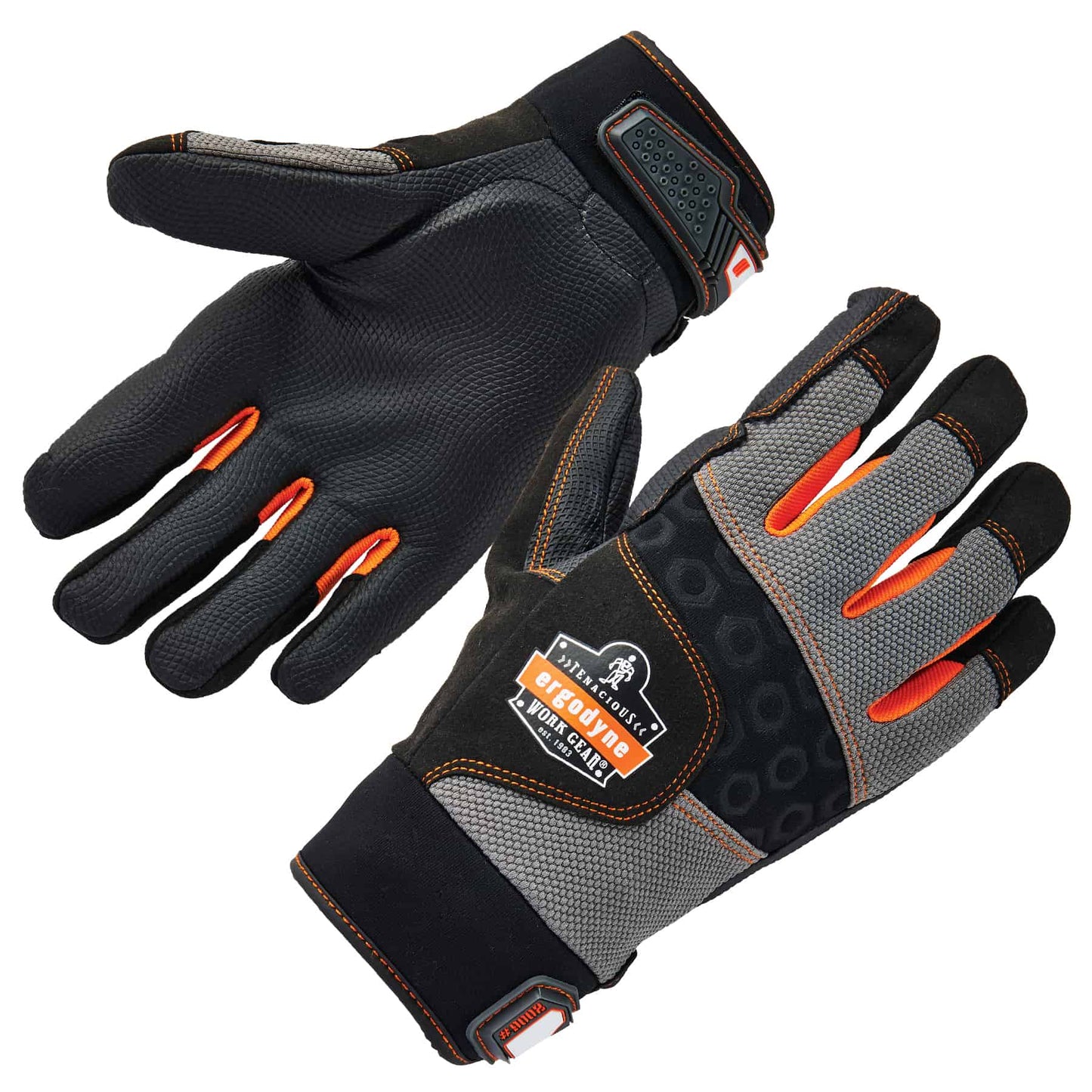 ProFlex 9002 XL Black Certified Full-Finger Anti-Vibration Gloves