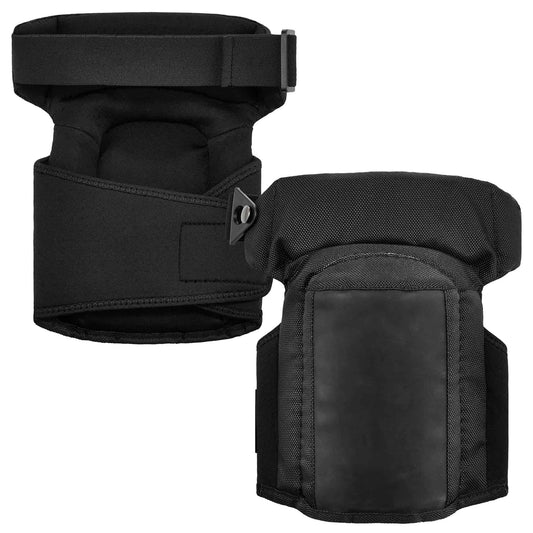 ProFlex 450  Black Hinged Slip Resistant Soft Cap Gel Knee Pad