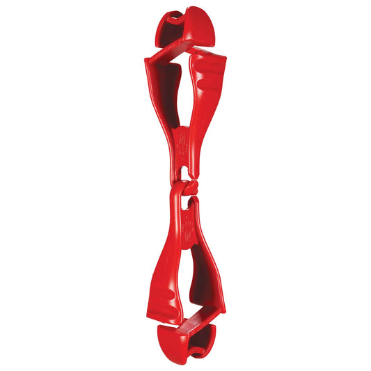 Squids 3400  Red Glove Clip - Dual Clip Mount