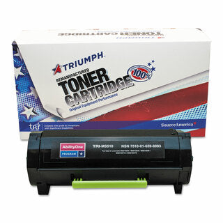 AbilityOne 7510016590093 TONER CARTRIDGE, REMANUFACTURED LEXMARK MS510/MS610 SERIES COMPATIBLE"