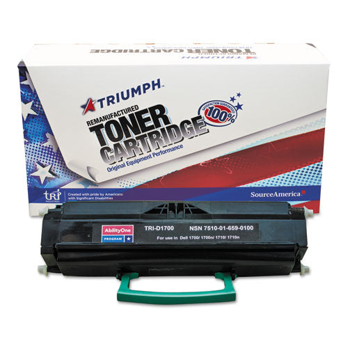 AbilityOne 7510016590100 TONER CARTRIDGE, REMANUFACTURED DELL 1700 AND 1710 SERIES COMPATIBLE